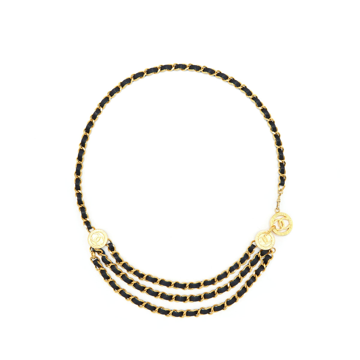 Chanel Vintage Waist Chain Belt GHW
