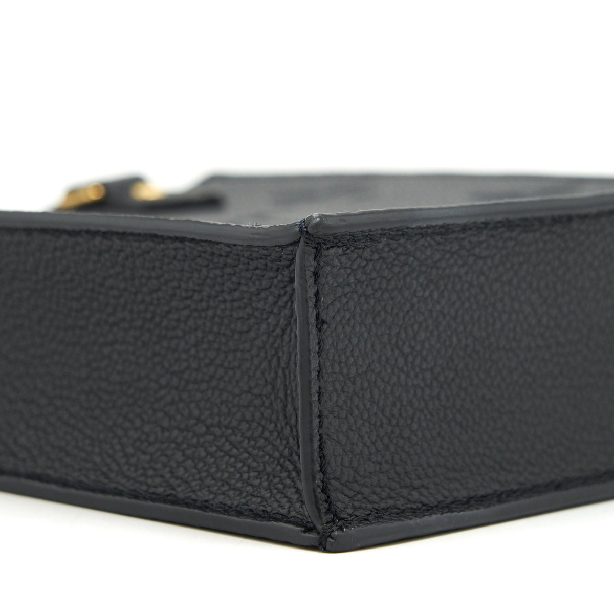 Louis Vuitton petit Sac plat Monogram empreinte black