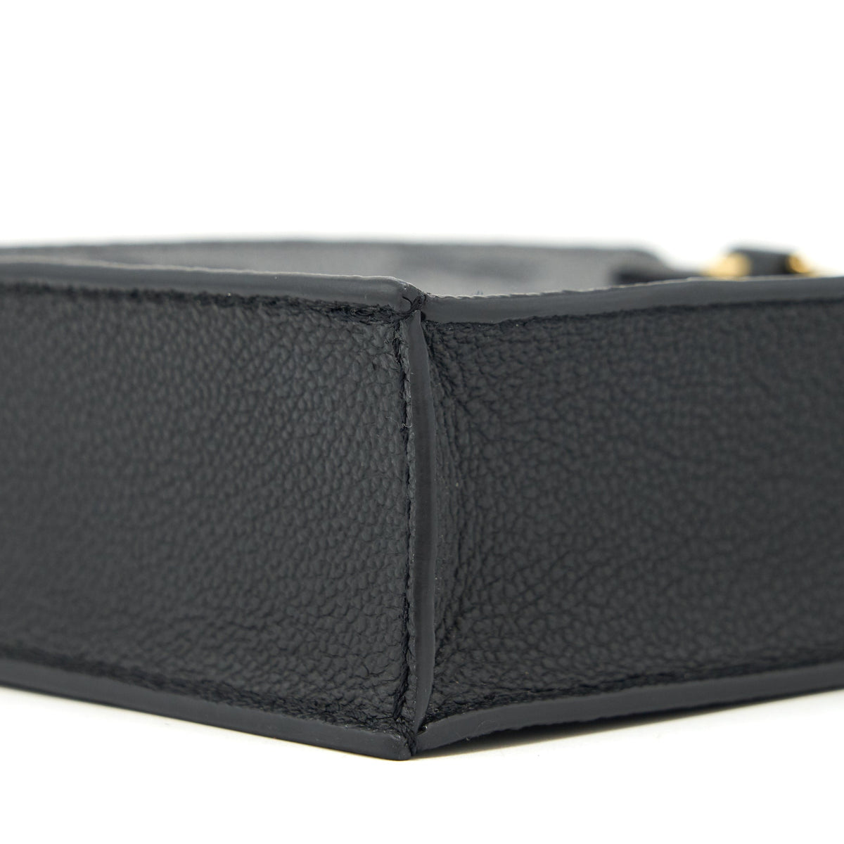 Louis Vuitton petit Sac plat Monogram empreinte black