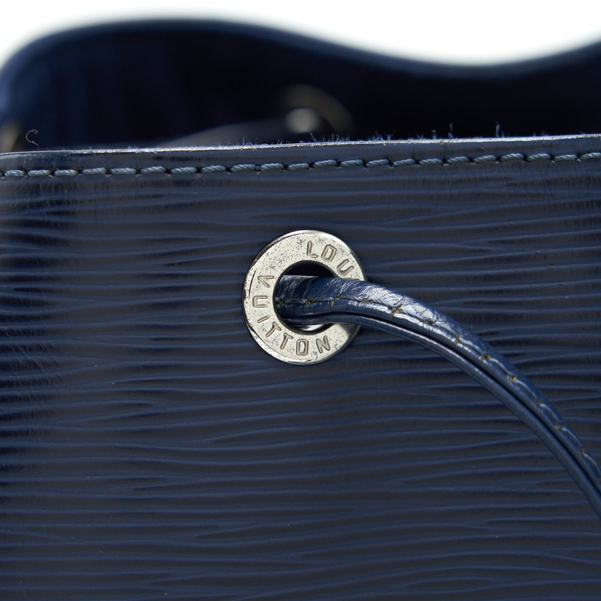 Louis Vuitton Noe Bucket Bag Epi Leather Navy SHW