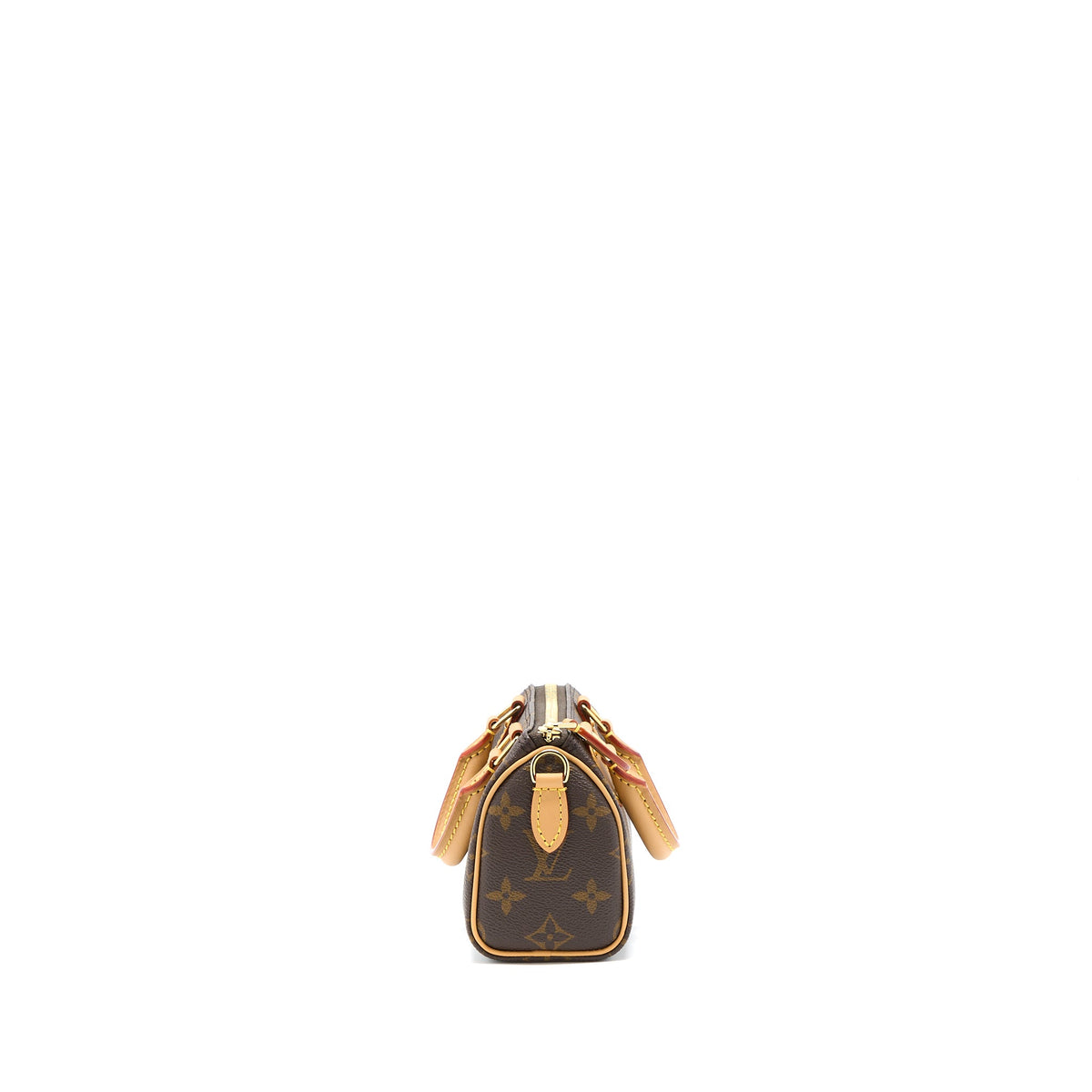 Louis Vuitton Nano Speedy Monogram Canvas GHW