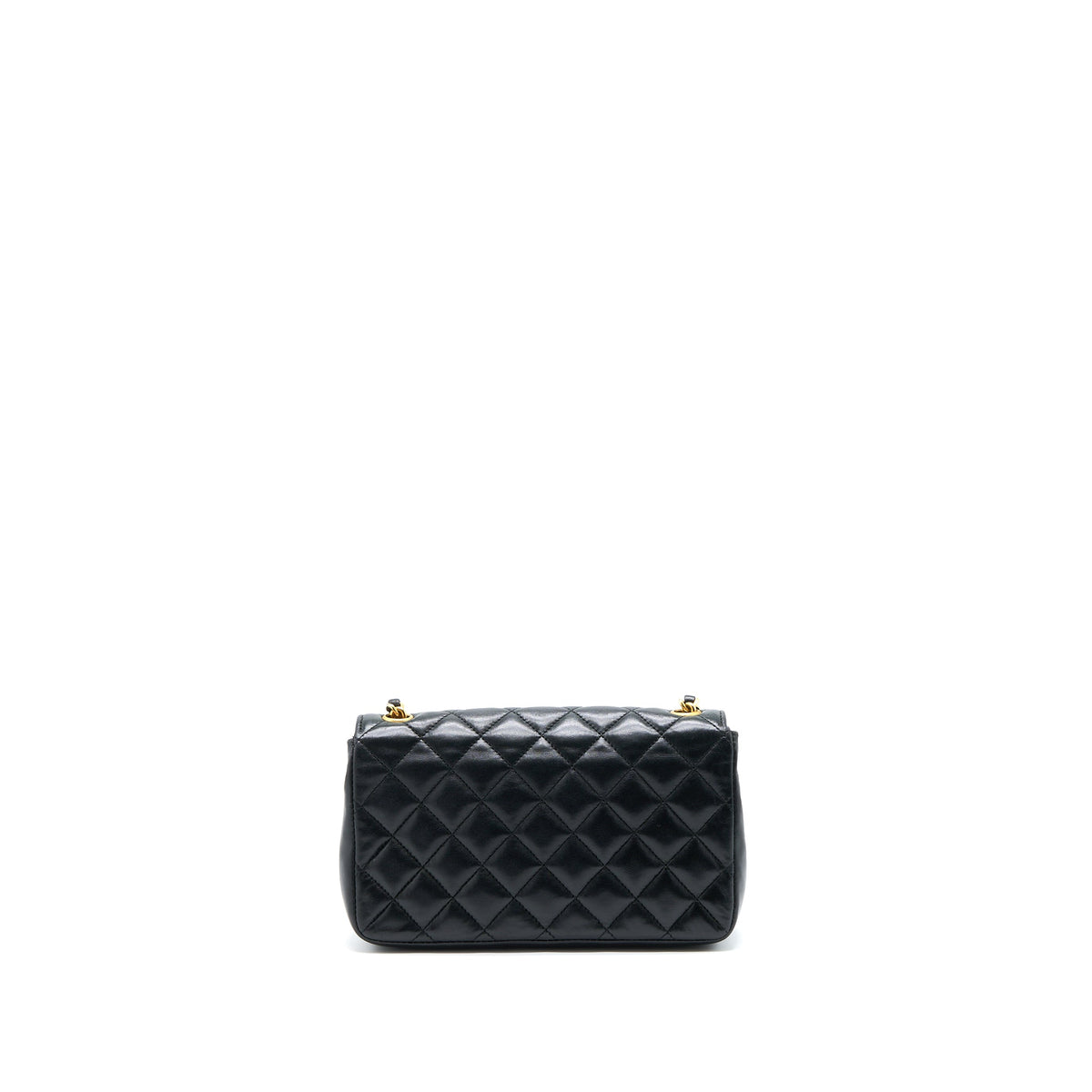 Chanel Vintage Mini Flap Bag Lambskin Black GHW