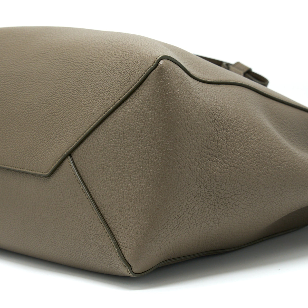 Celine Small Cabas Phantom Soft Grained Calfskin Grey GHW