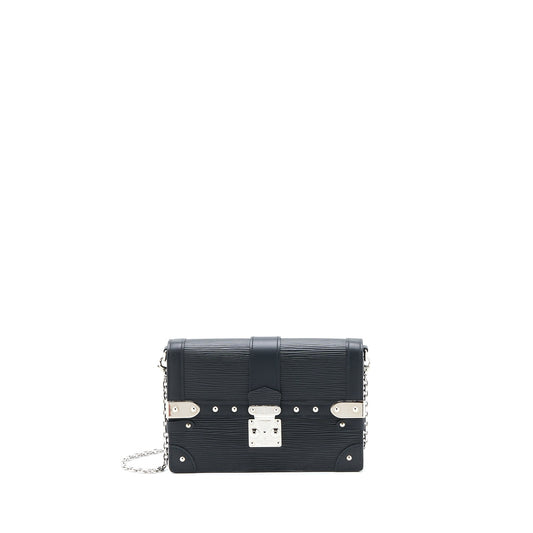 Louis Vuitton Trunk Chain Wallet Epi Black SHW