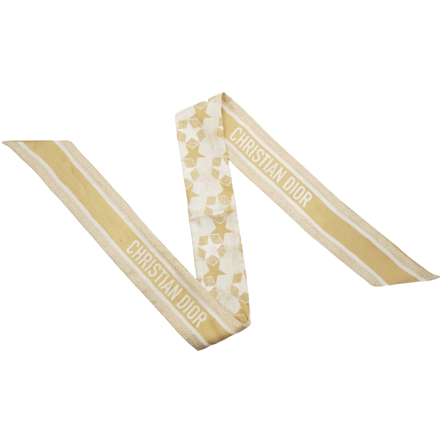 Dior Mitzah Toile de Jouy Silk Choker
