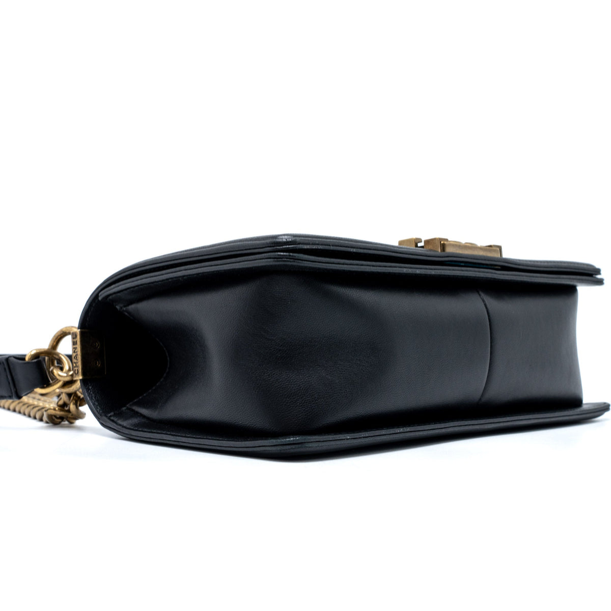 Chanel Medium Boy Bag Lambskin Multicolour Ruthenium Multicolour Hardware