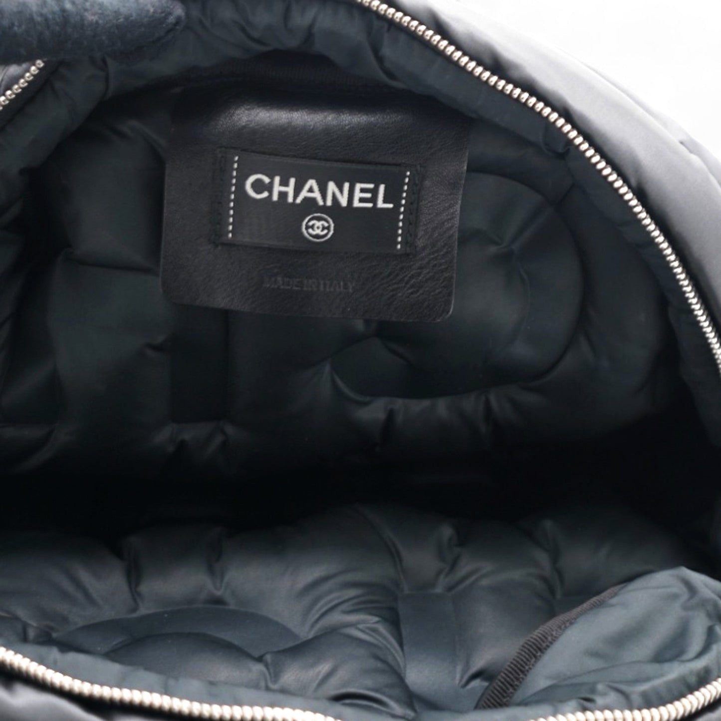 Chanel Nylon Embossed Small Doudoune Backpack