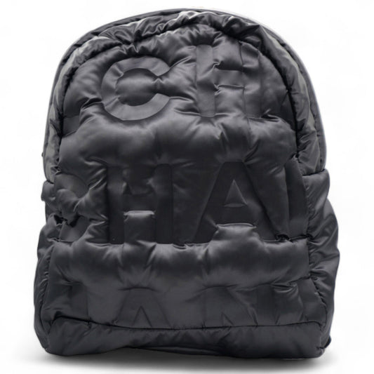 Chanel Nylon Embossed Small Doudoune Backpack