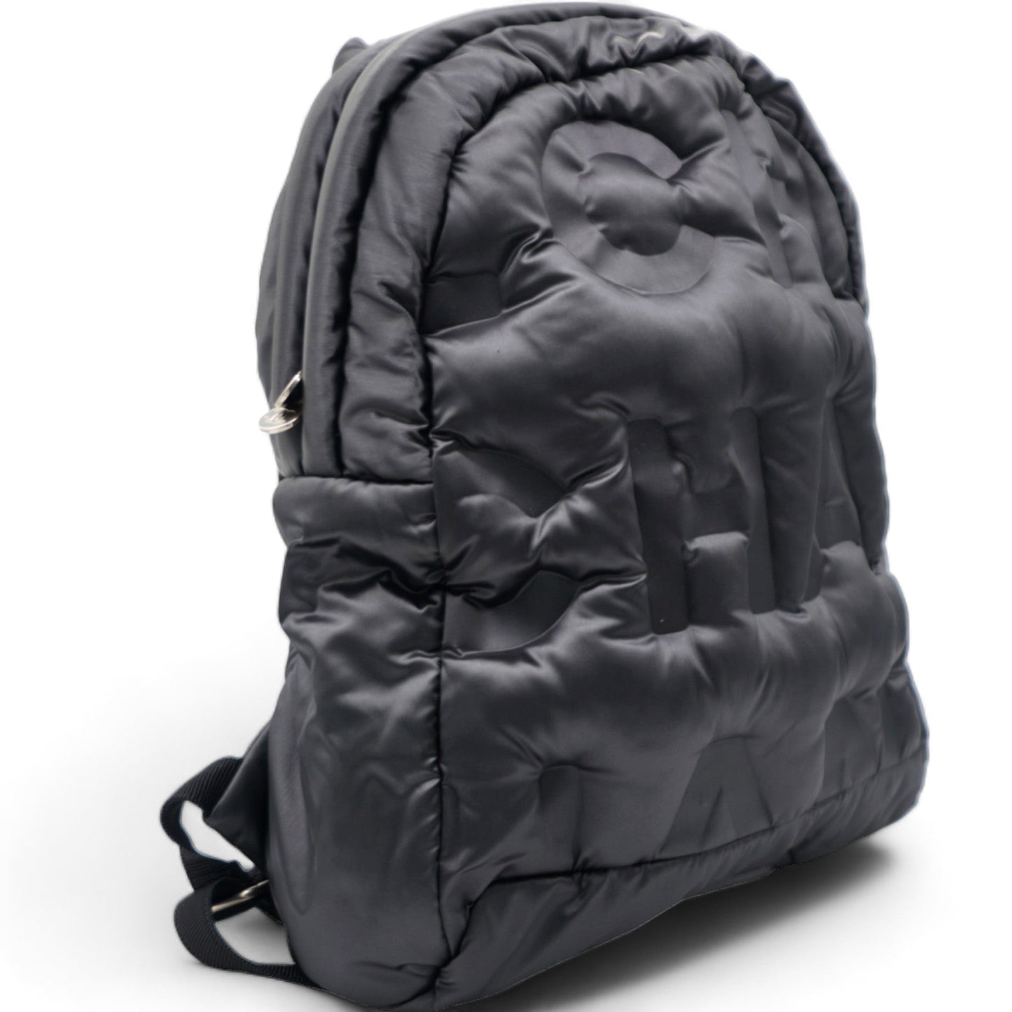 Chanel Nylon Embossed Small Doudoune Backpack
