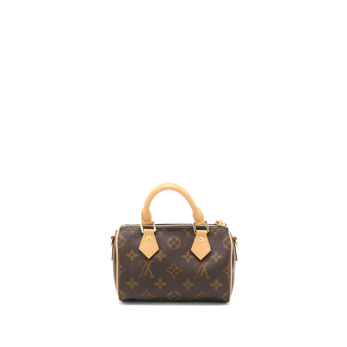 Louis Vuitton Nano Speedy Monogram Canvas GHW
