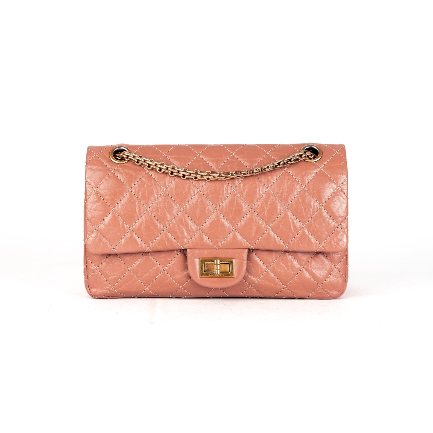 Chanel 17A Small Reissue 225 Terracotta brown
