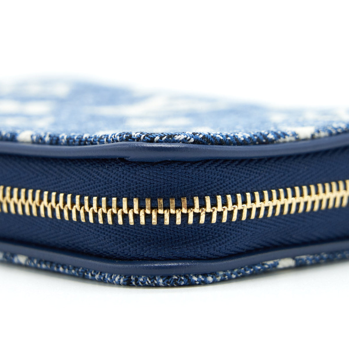Louis Vuitton Zippy Coin Purse Monogram Jacquard Denim Blue GHW