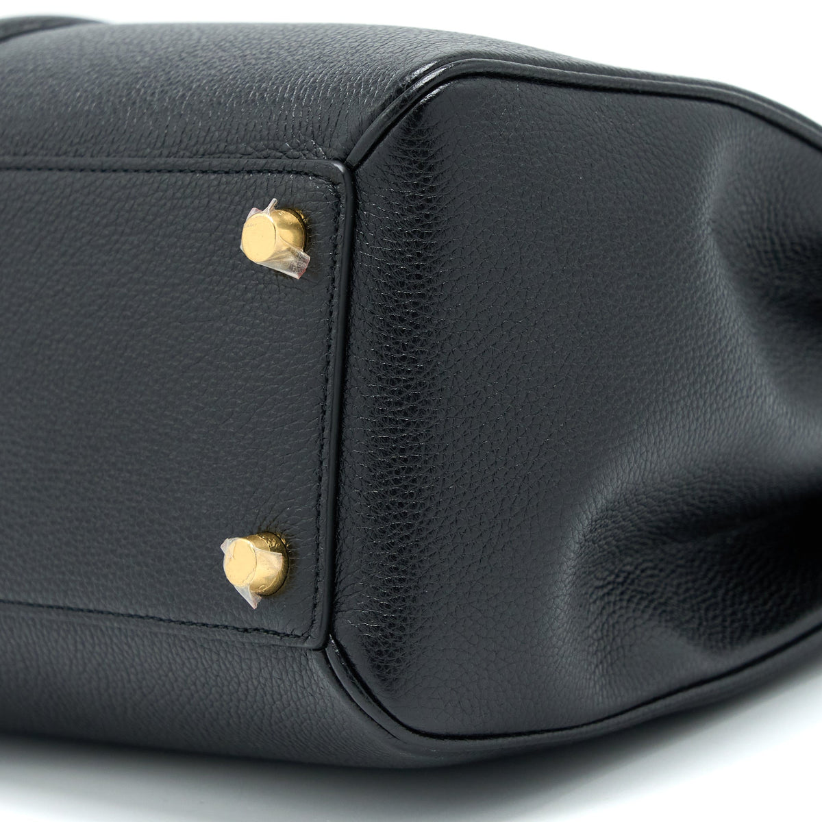 Celine 16 Bag Grained Calfskin Black GHW