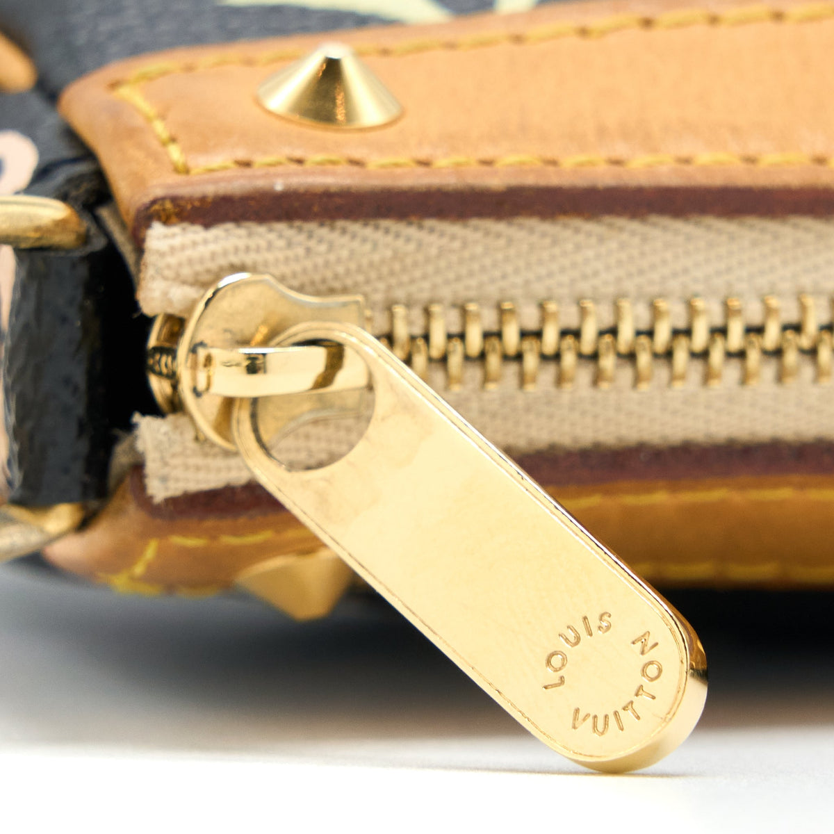 Louis Vuitton Pochette Accessories Monogram Canvas Multicolour GHW