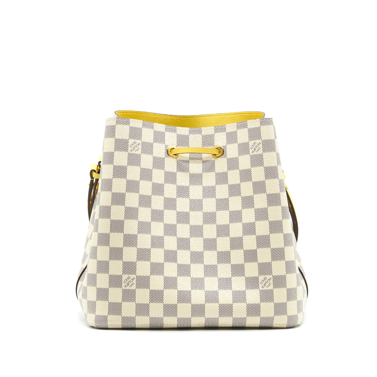 Louis Vuitton Neonoe Damier Azur Canvas Yellow