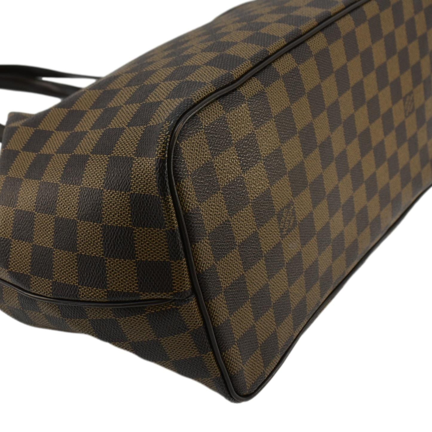 LOUIS VUITTON Westminster GM Damier Ebene Tote Shoulder Bag Brown