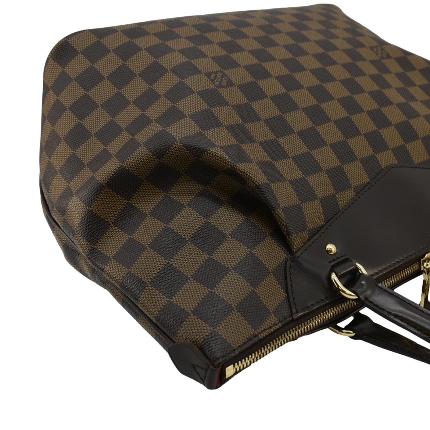 LOUIS VUITTON Westminster GM Damier Ebene Tote Shoulder Bag Brown