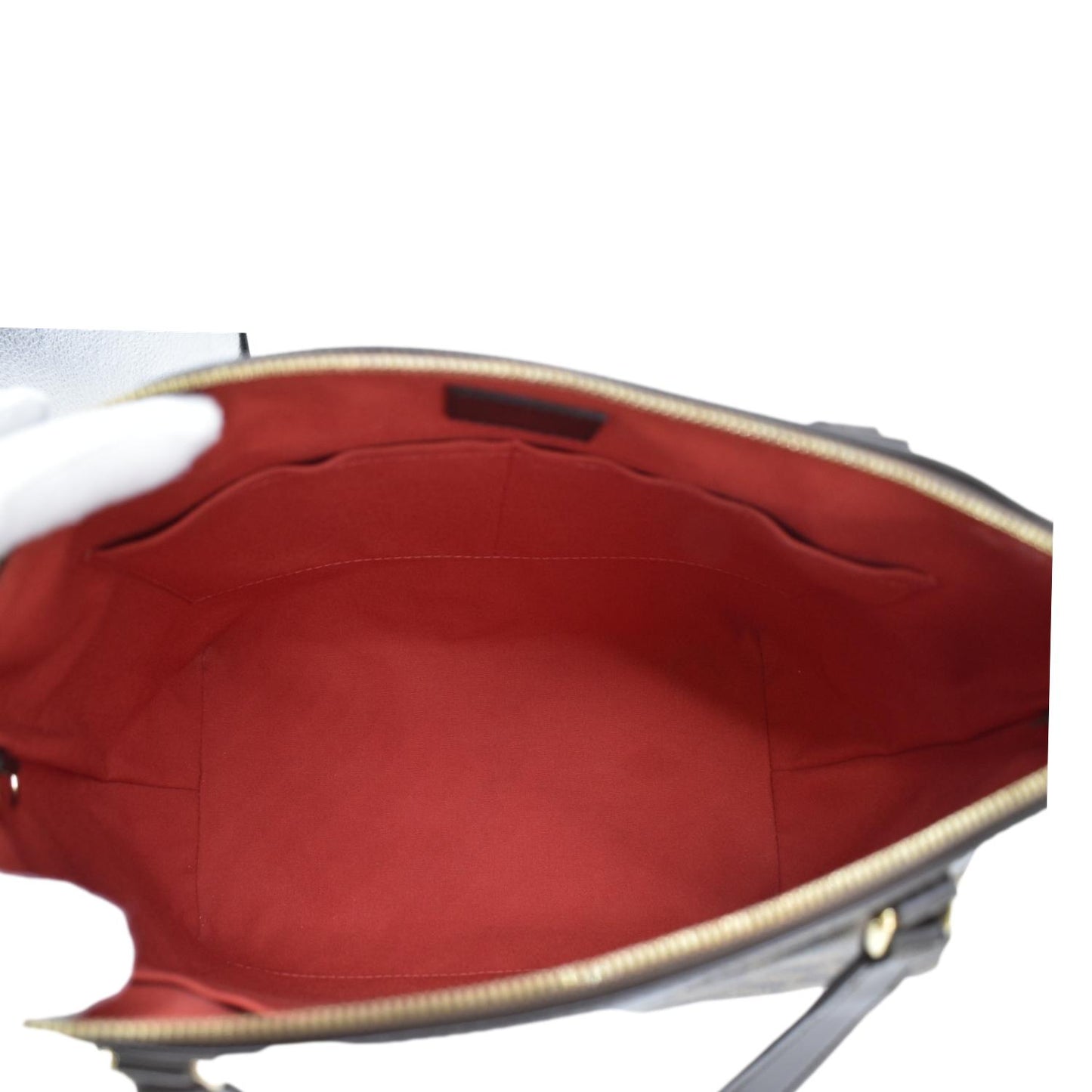 LOUIS VUITTON Westminster GM Damier Ebene Tote Shoulder Bag Brown