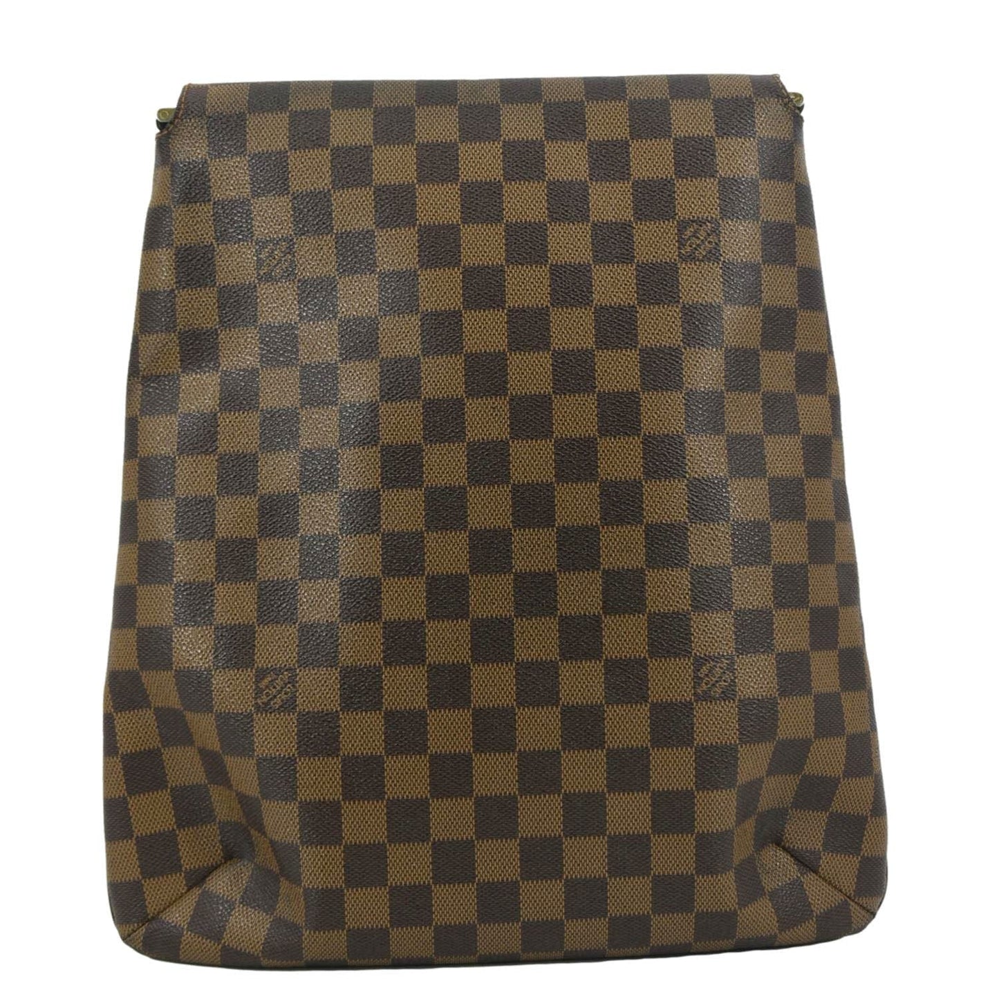 LOUIS VUITTON Musette Salsa GM Damier Ebene Crossbody Bag Brown