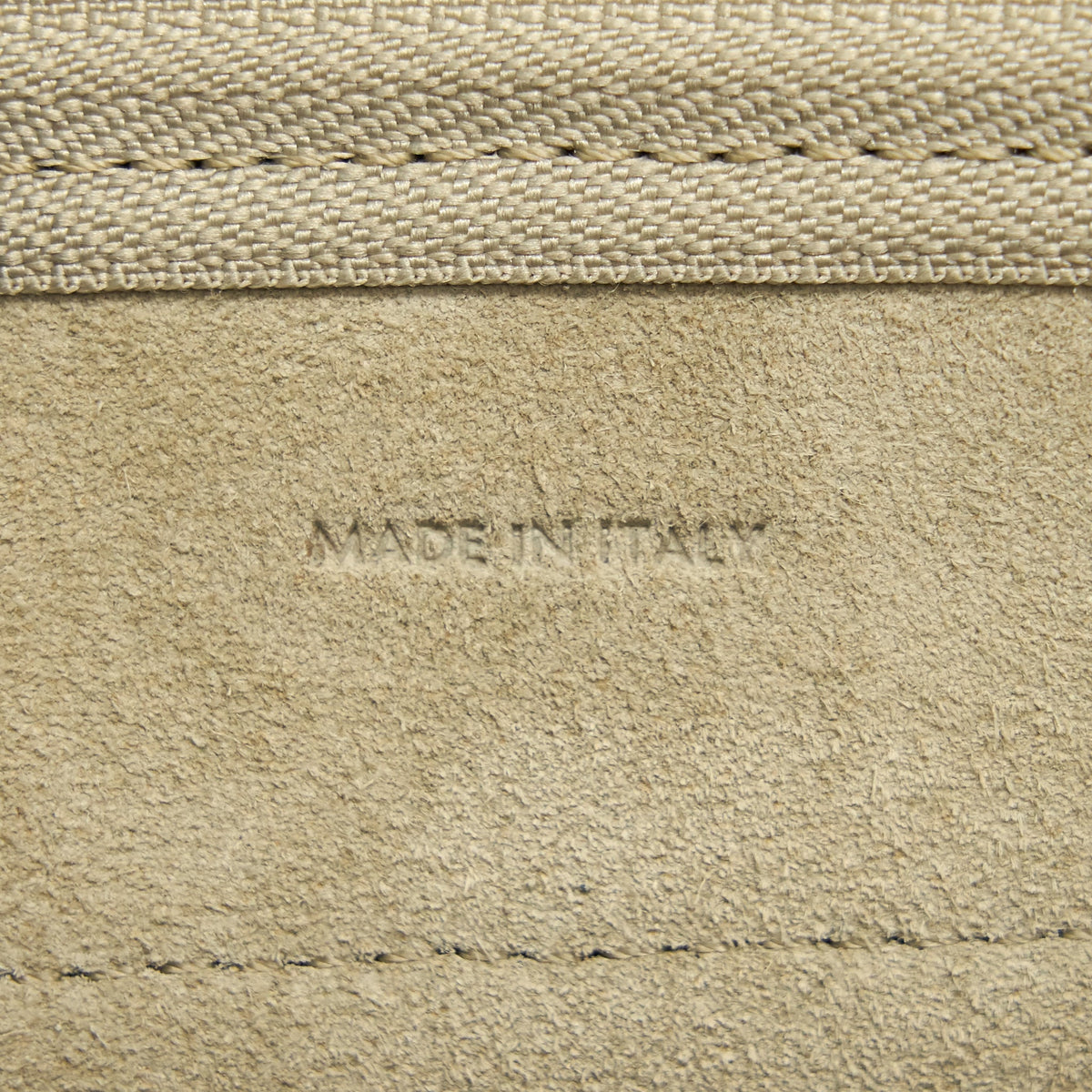 CELINE Nano Belt Trained Calfskin Taupe