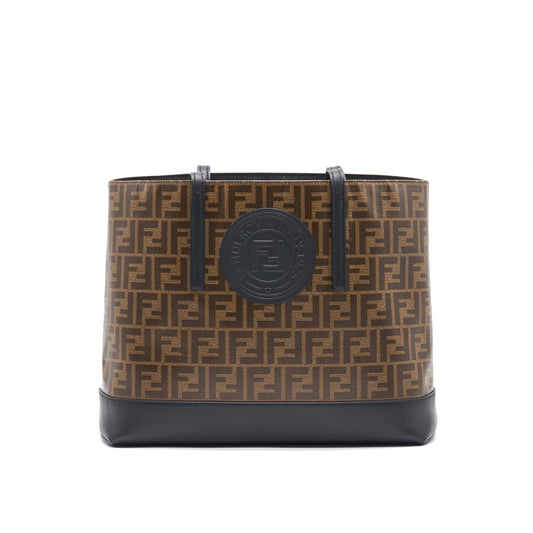 Fendi FF Coated Canvas Tote Bag