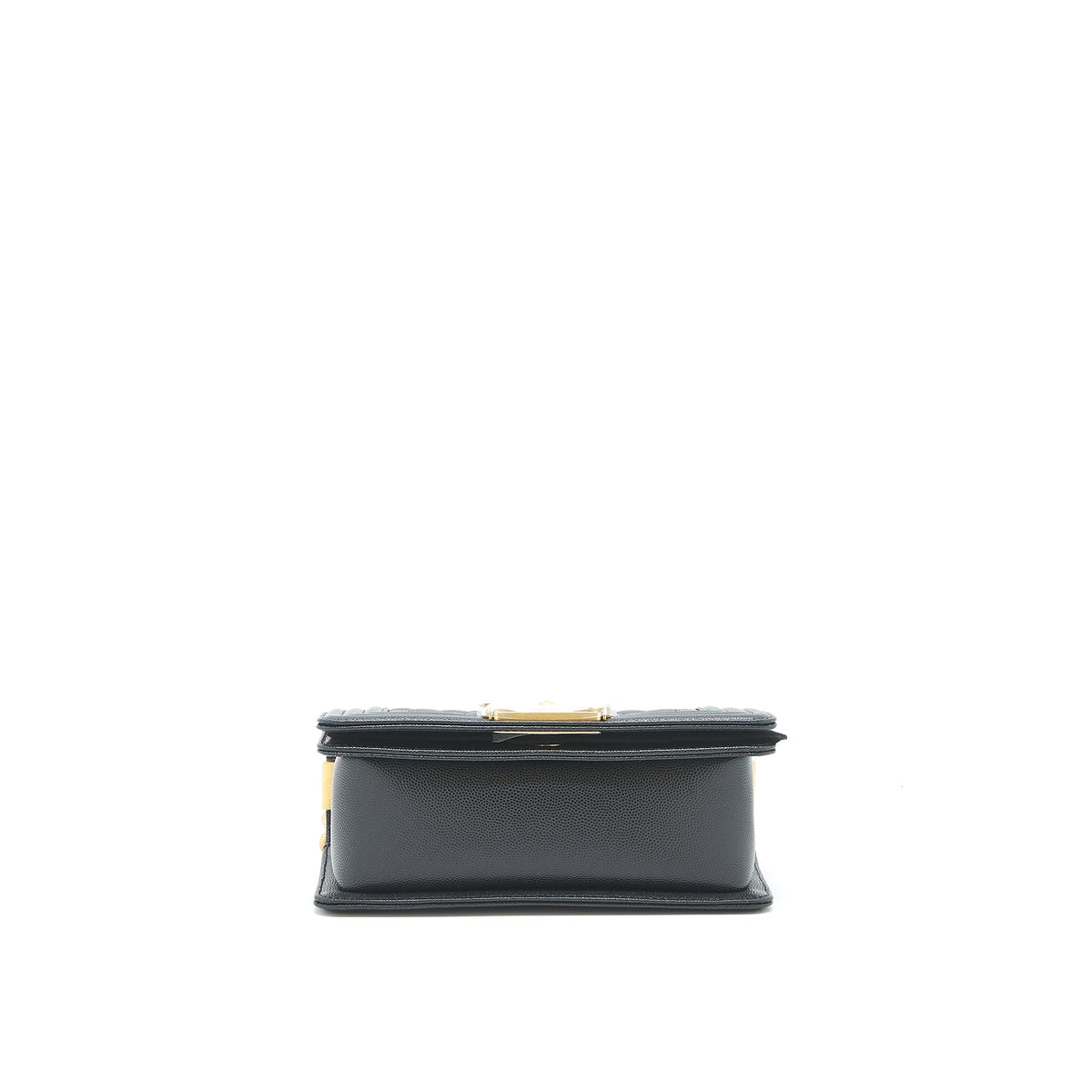 Chanel Small Boy Bag Caviar black GHW (microchip)