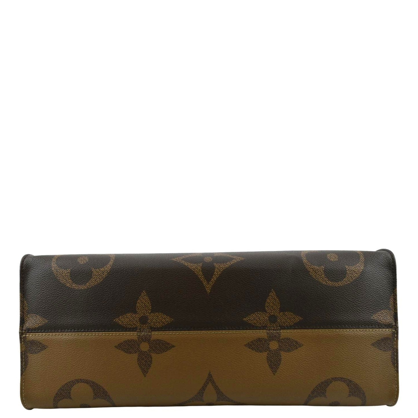 LOUIS VUITTON Onthego GM Giant Monogram Canvas Tote Shoulder Bag Brown