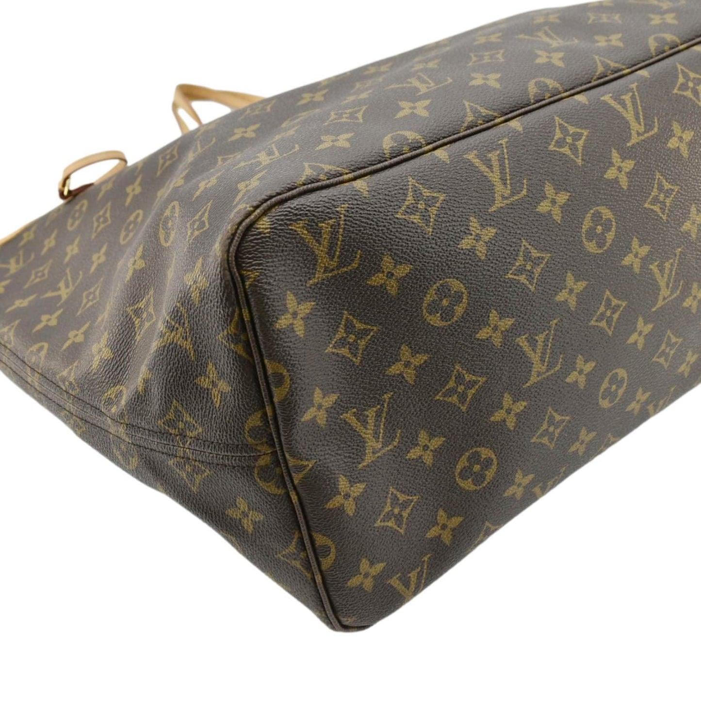 LOUIS VUITTON Neverfull GM Monogram Canvas Tote Shoulder Bag Brown