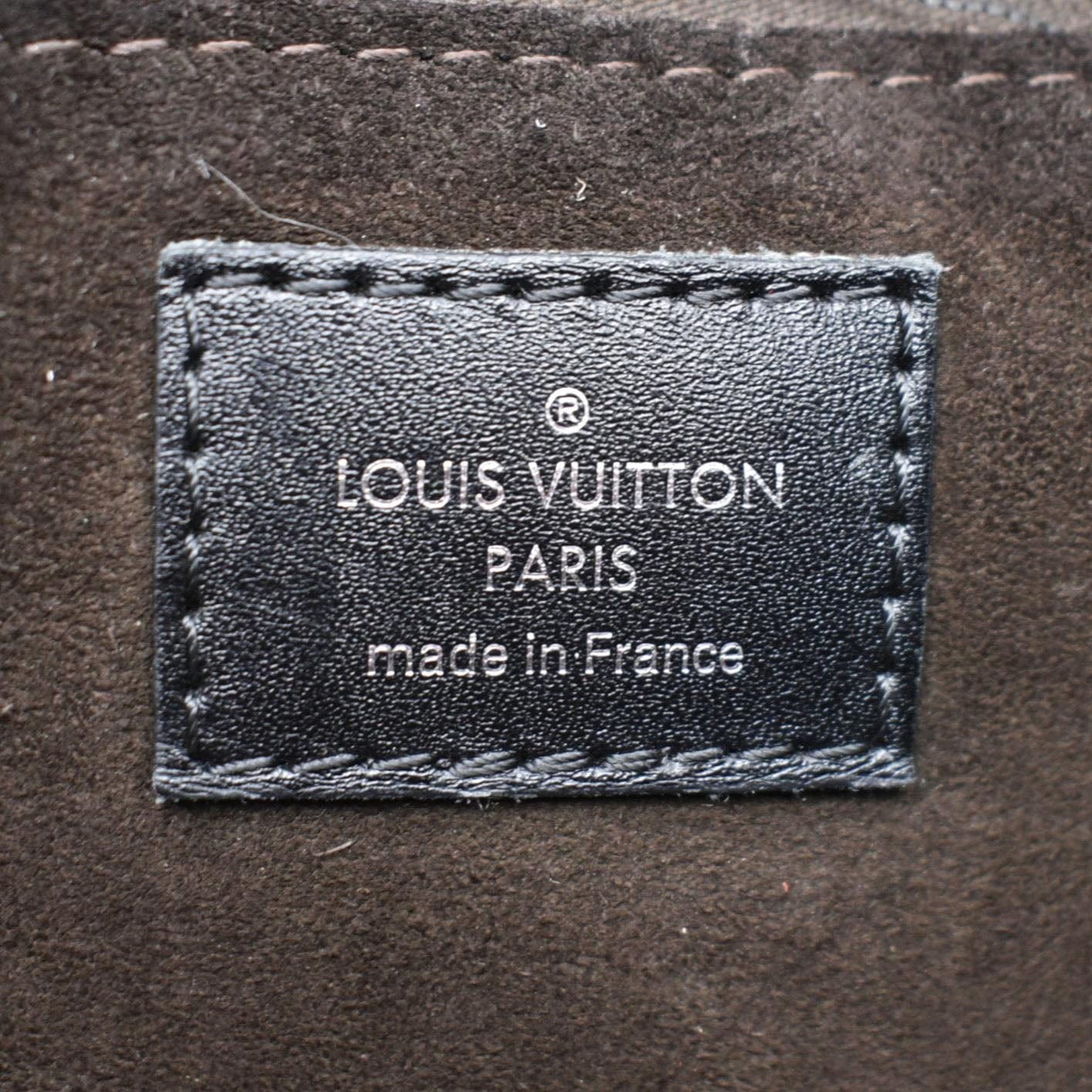 LOUIS VUITTON W BB Tote Monogram Velours Tote Shoulder Bag Red