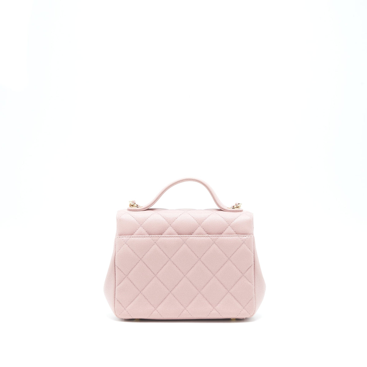 Chanel Small Business affinity flap Bag Caviar Light Pink LGHW