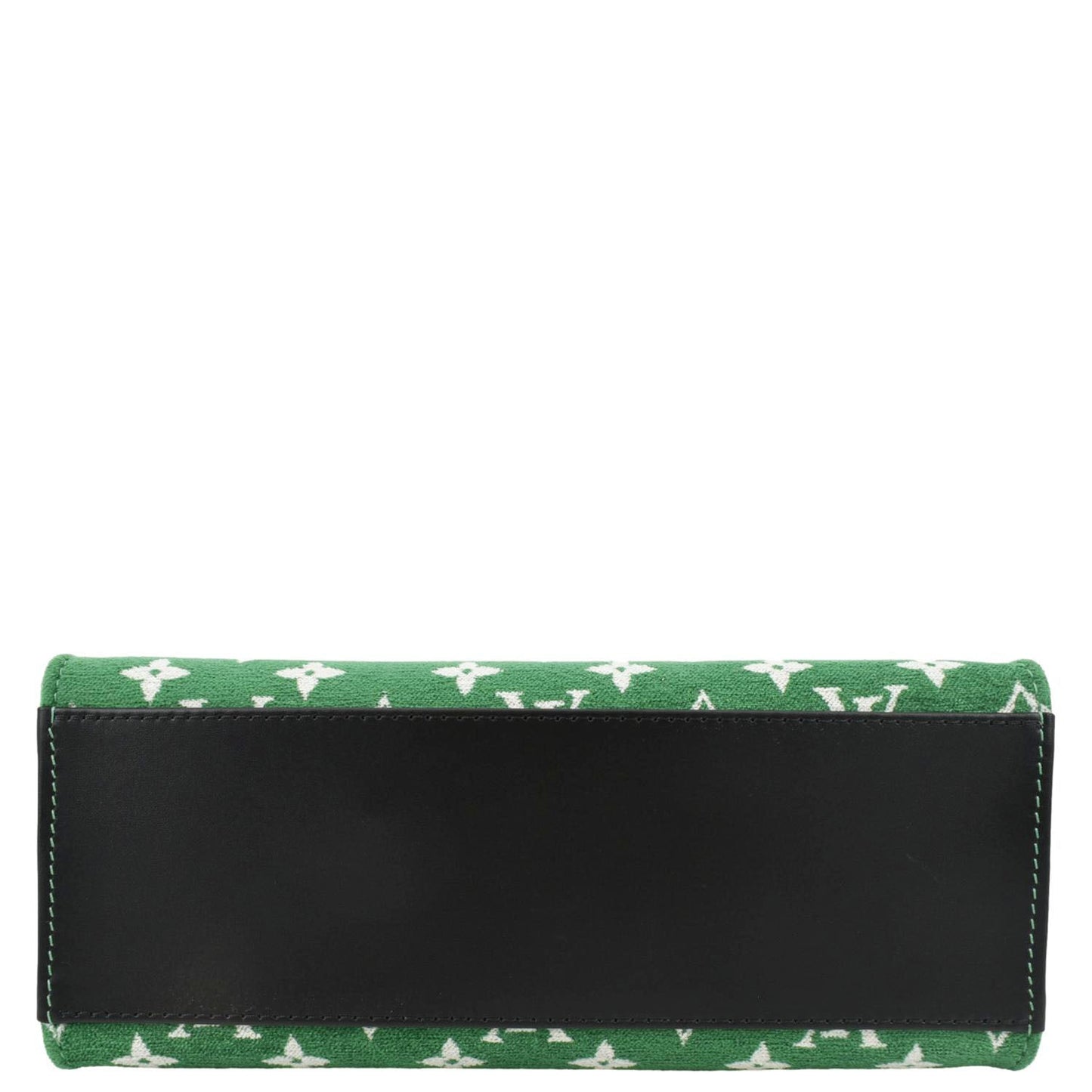 LOUIS VUITTON Onthego PM Monogram Velvet Tote Shoulder Bag Green