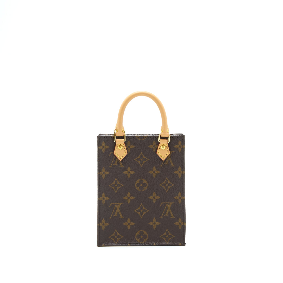Louis Vuitton Petit Sac Plat Monogram Canvas GHW