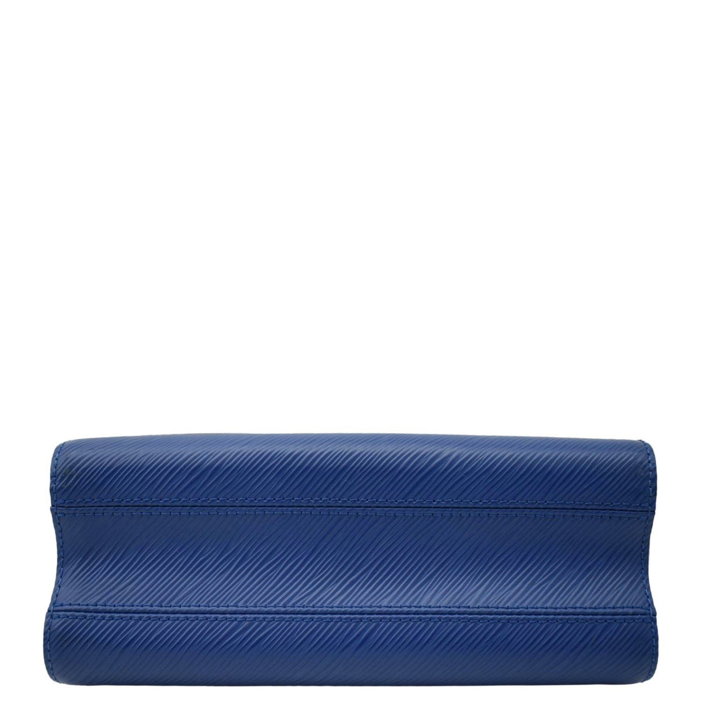 LOUIS VUITTON Twist MM Braided Handle Epi Leather Shoulder Bag Blue