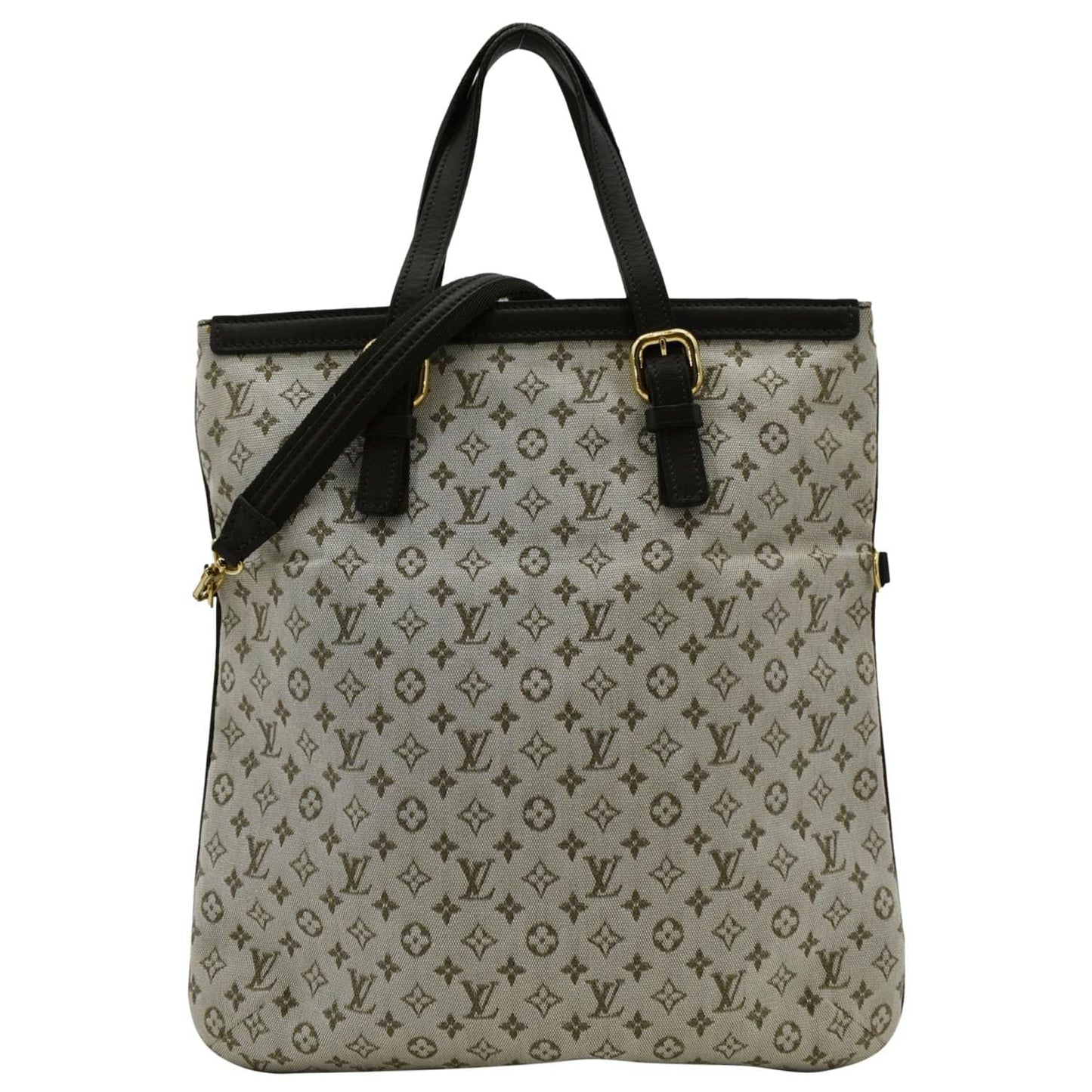 LOUIS VUITTON Francoise Monogram Mini Canvas Shoulder Bag Khaki