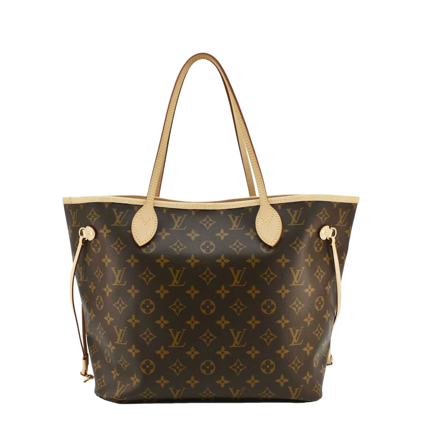 LOUIS VUITTON Neverfull MM Monogram Canvas Tote Bag Fuschia