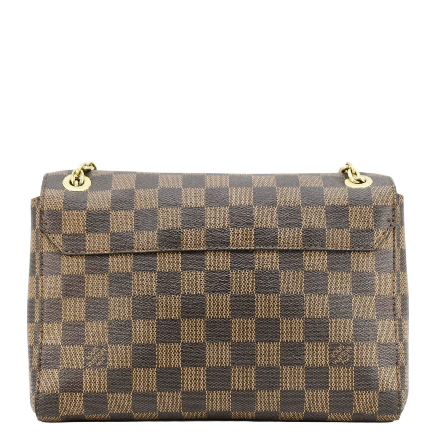 LOUIS VUITTON Vavin PM Damier Ebene Crossbody Bag Cream