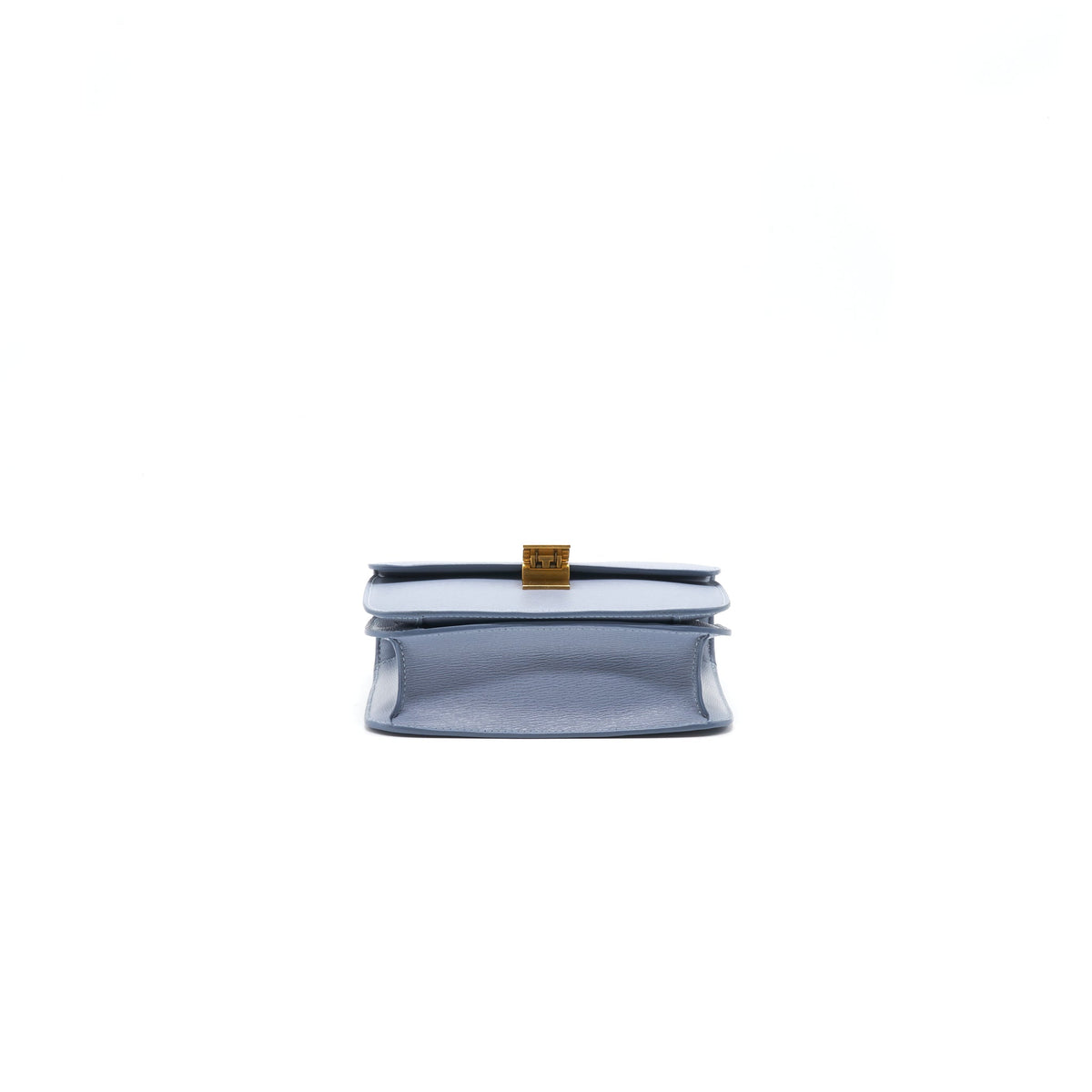 Celine Teen Classic Bag in Calfskin Liege Arctic Blue