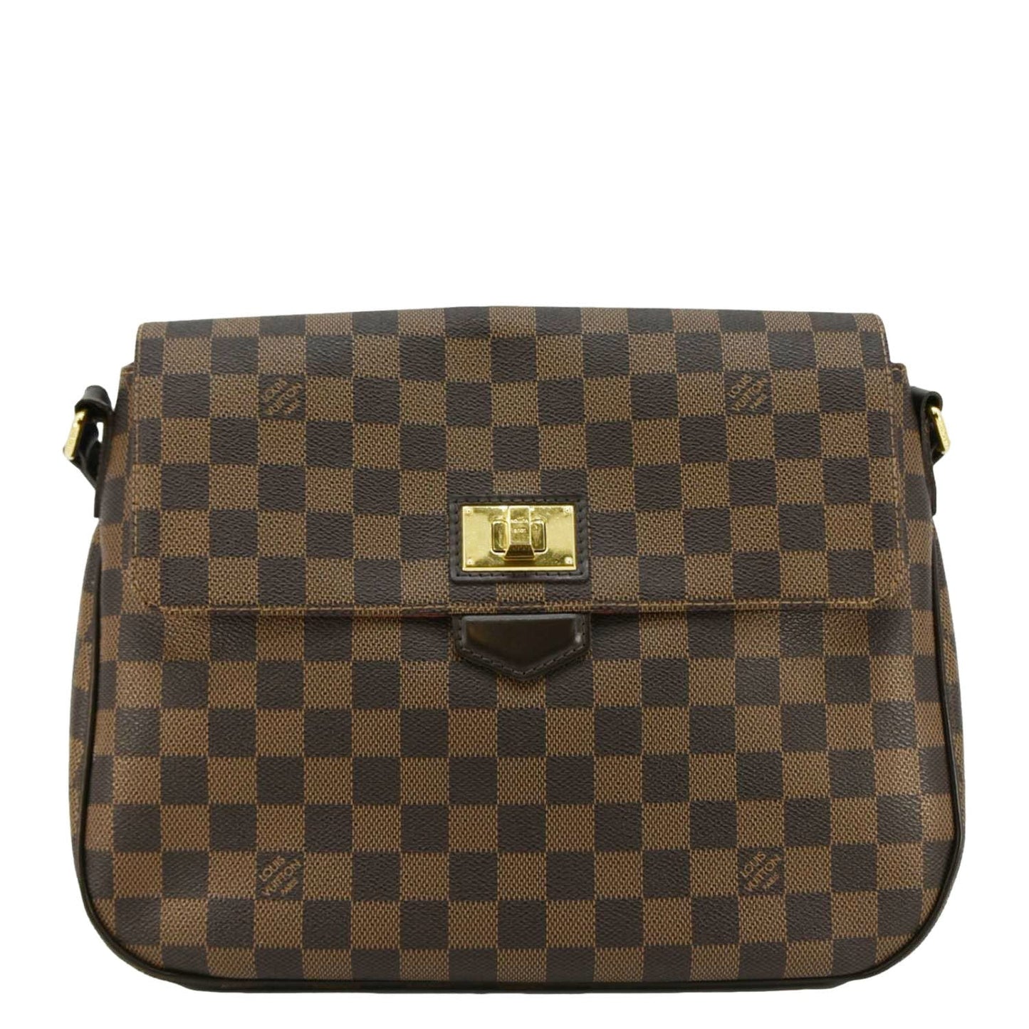 LOUIS VUITTON Besace Rosebery Damier Ebene Crossbody Bag Brown