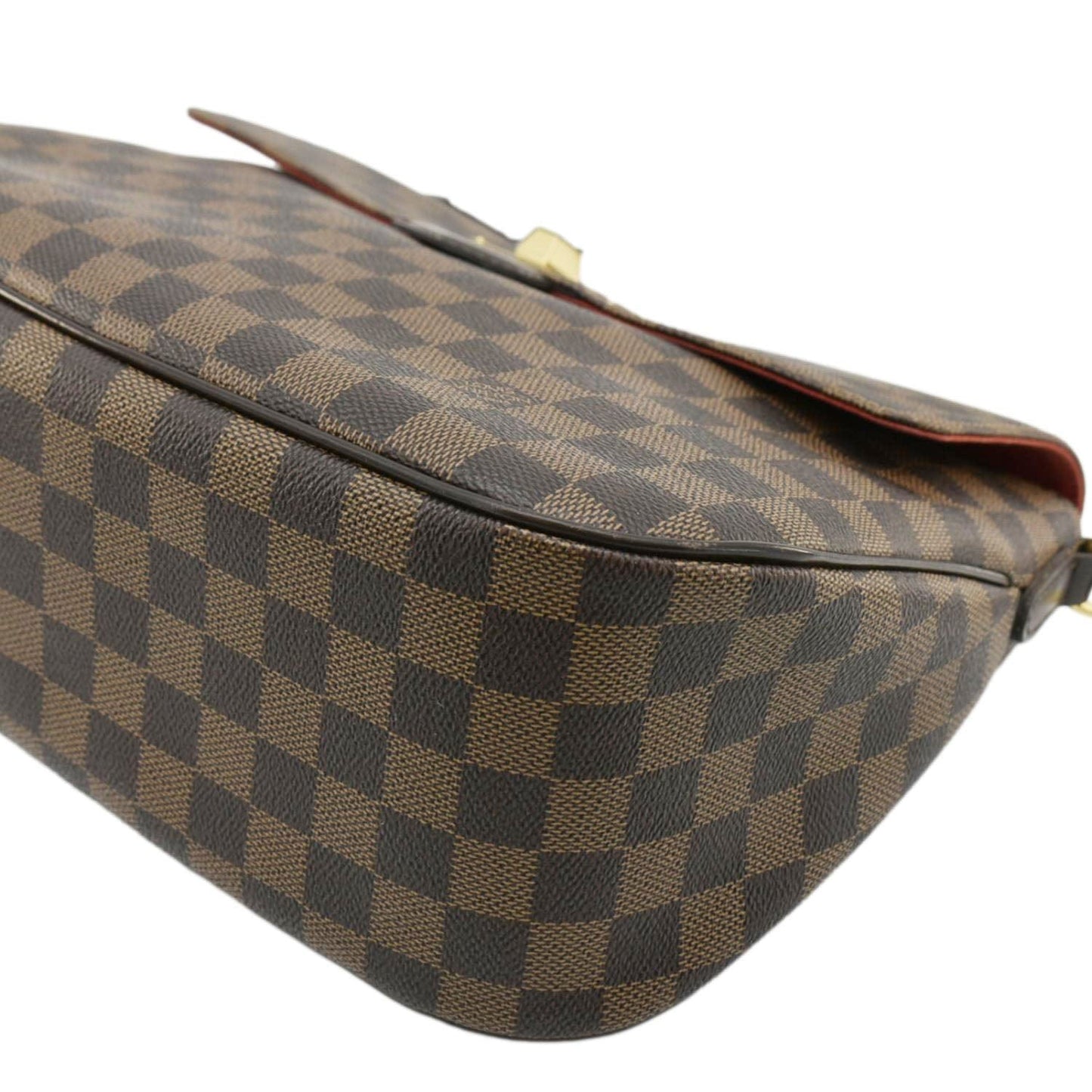 LOUIS VUITTON Besace Rosebery Damier Ebene Crossbody Bag Brown