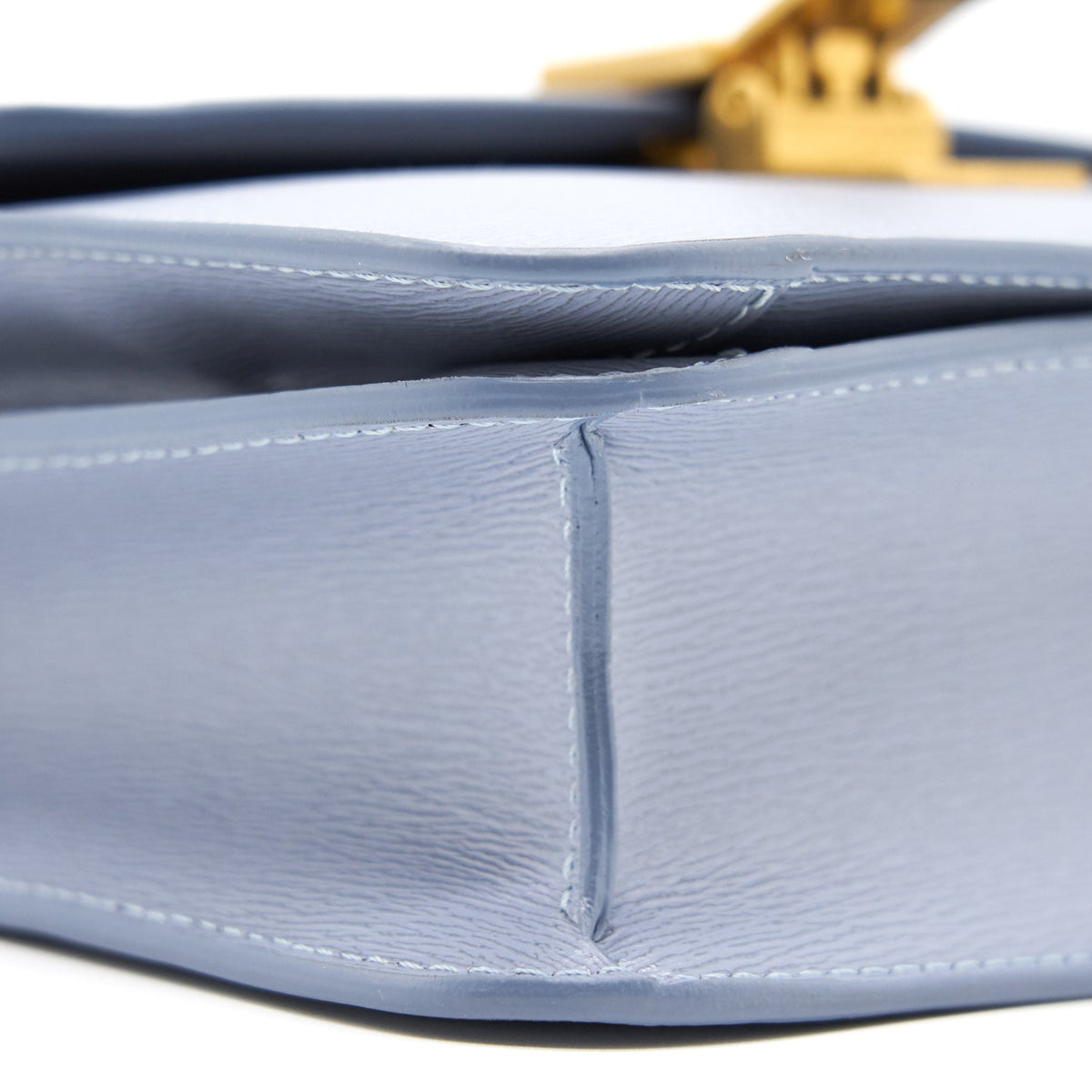 Celine Teen Classic Bag in Calfskin Liege Arctic Blue
