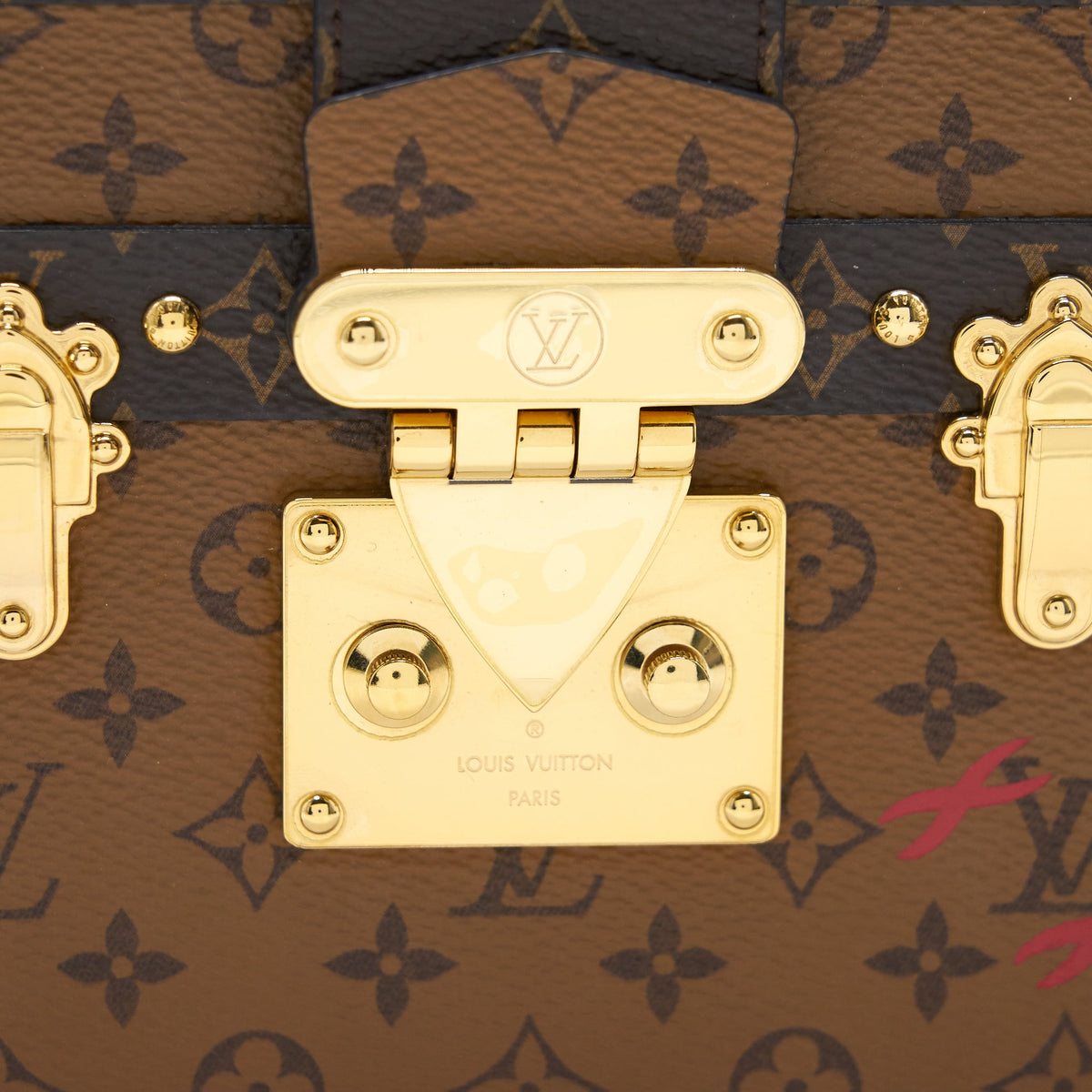 Louis Vuitton Petit Malle Monogram Reverse Canvas