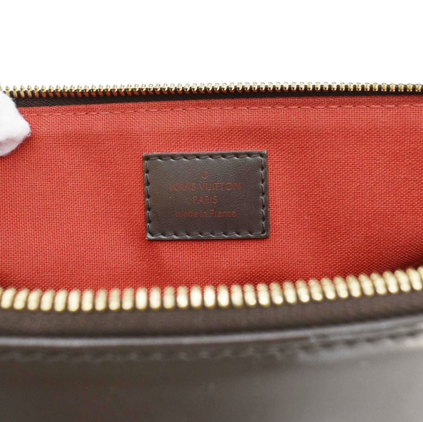 LOUIS VUITTON Westminster GM Damier Ebene Tote Shoulder Bag Brown