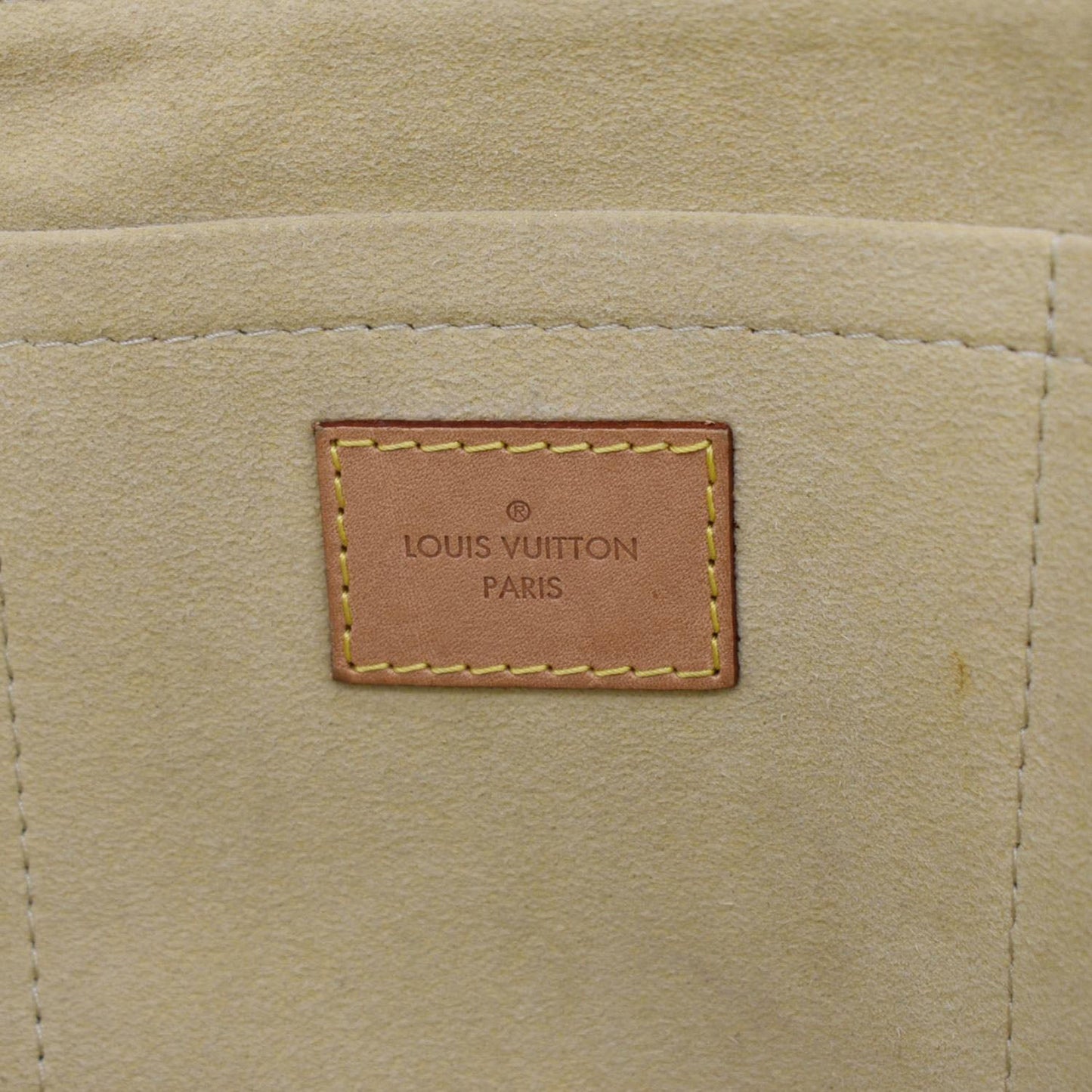 LOUIS VUITTON Salina PM Damier Azur Shoulder Bag White