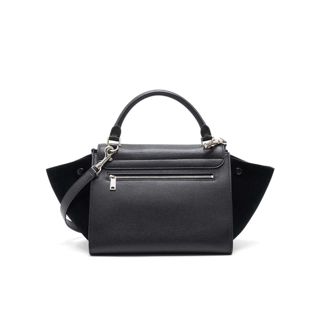 Celine Trapeze Small Bag Black SHW