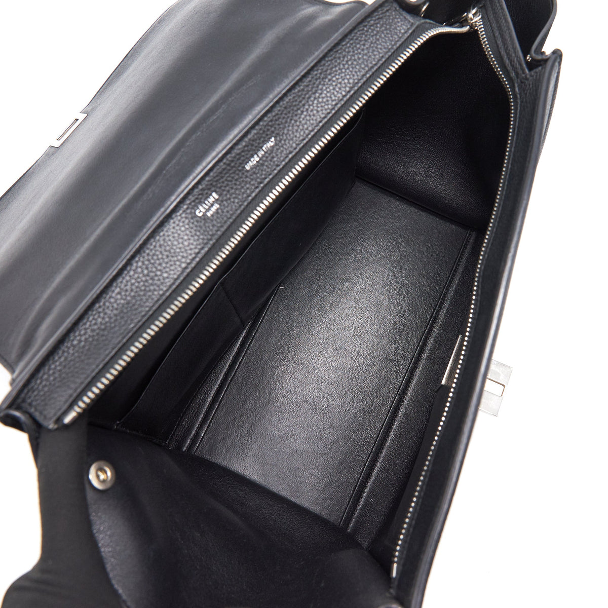 Celine Trapeze Small Bag Black SHW