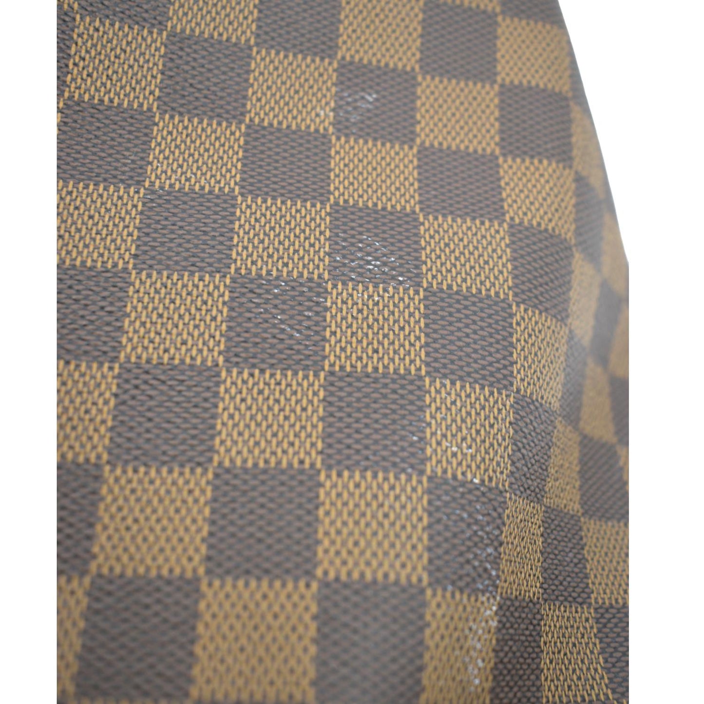 LOUIS VUITTON Neverfull GM Damier Ebene Tote Shoulder Bag Brown