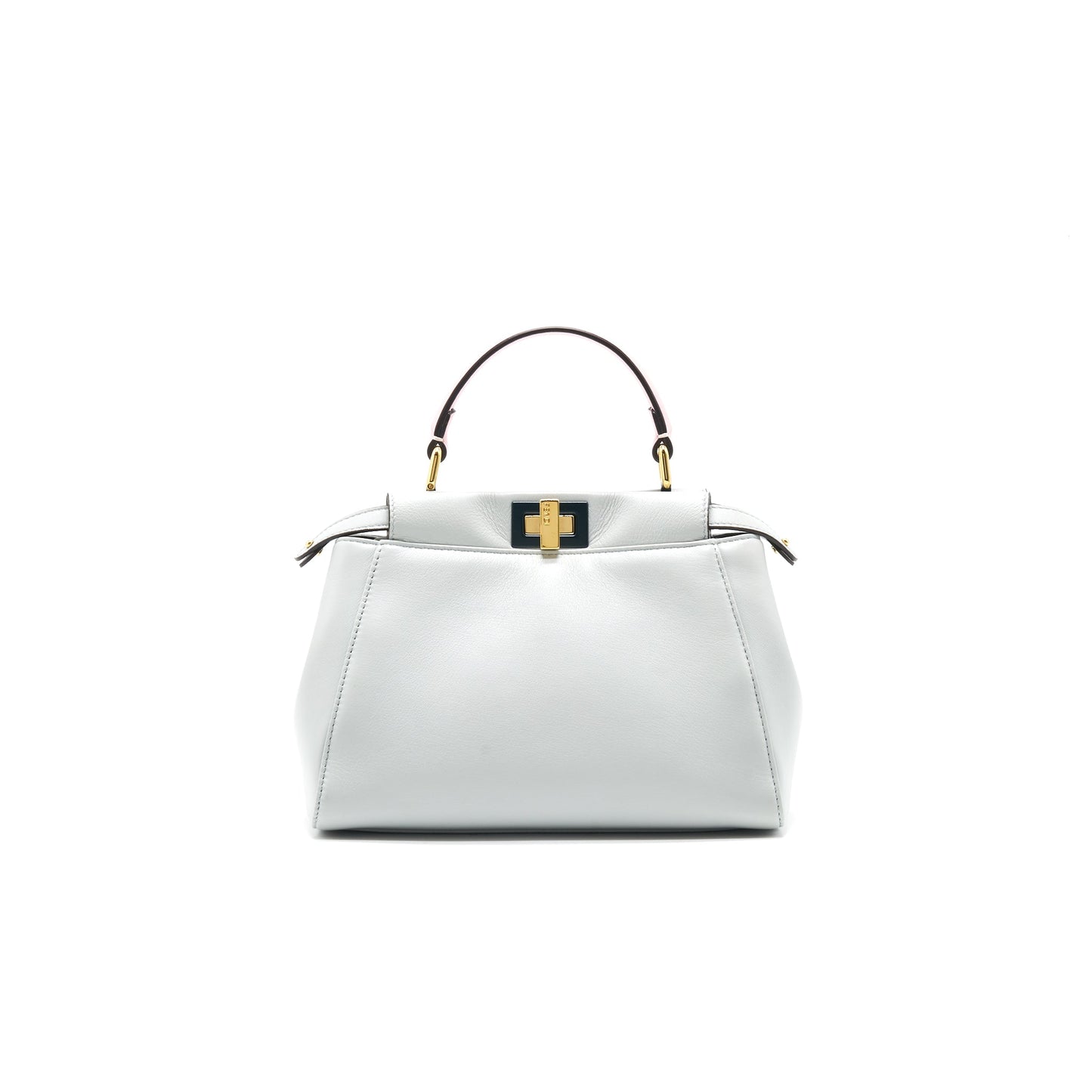 FENDI PEEKABOO ICONIC MINI LIGHT BLUE