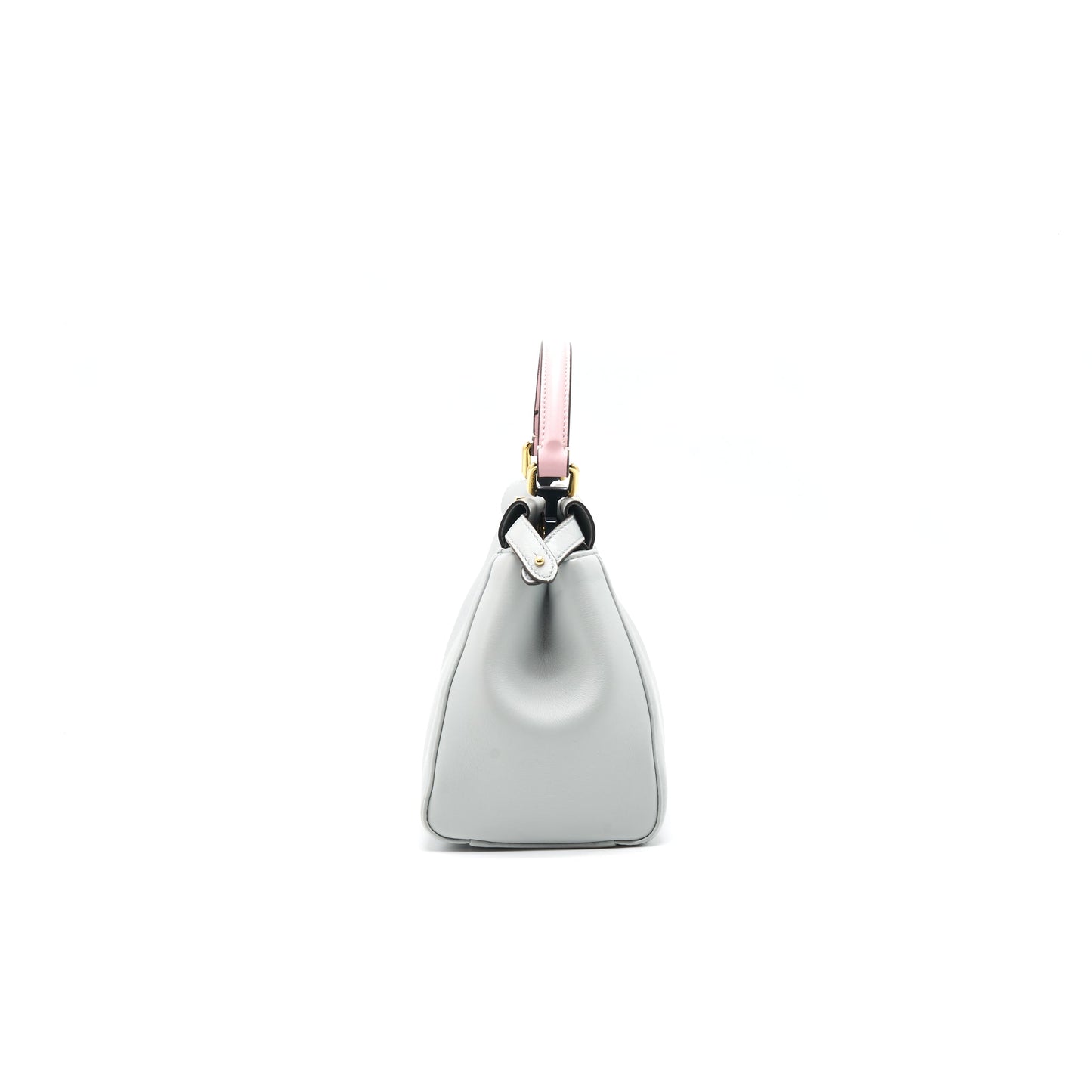 FENDI PEEKABOO ICONIC MINI LIGHT BLUE