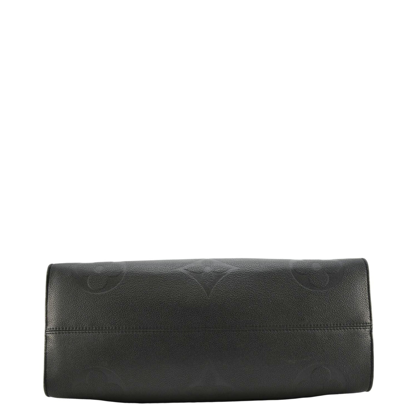 LOUIS VUITTON Onthego GM Monogram Empreinte Leather Tote Bag Black