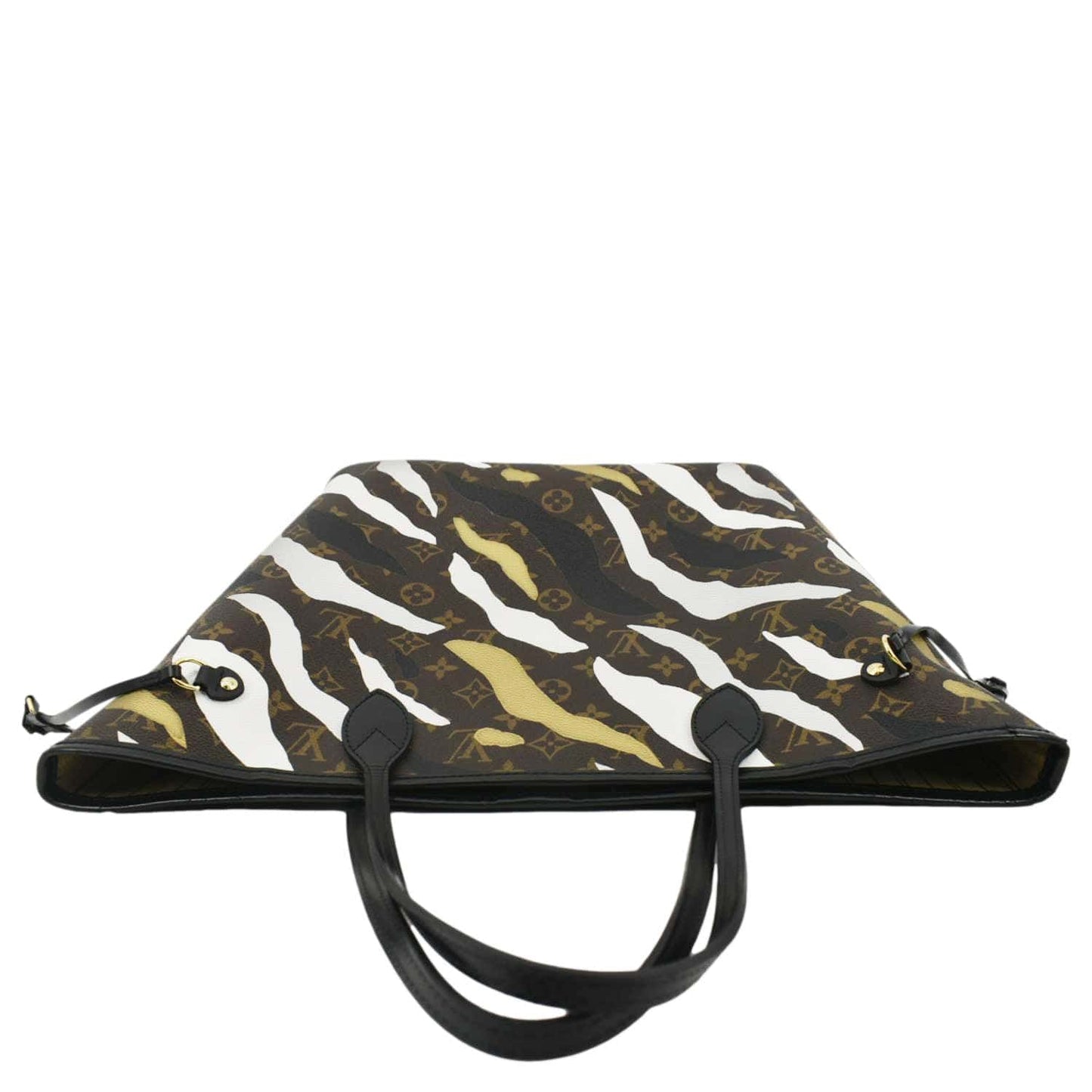 LOUIS VUITTON X LOL Neverfull MM Monogram Canvas Tote Bag Brown